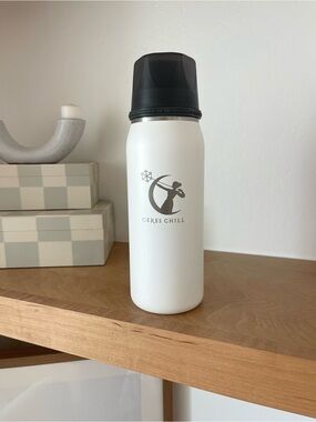 Ceres Chill OG Chiller Warmer 32oz Storage Container BPA Free White Black Bottle